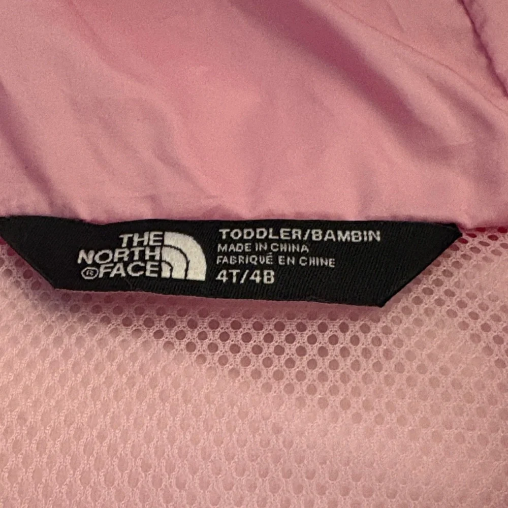 The North Face Kids Fuchsia and Black Raincoat - Picture 3 of 6